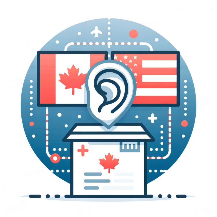 IEM Ear Impression Shipping to USA