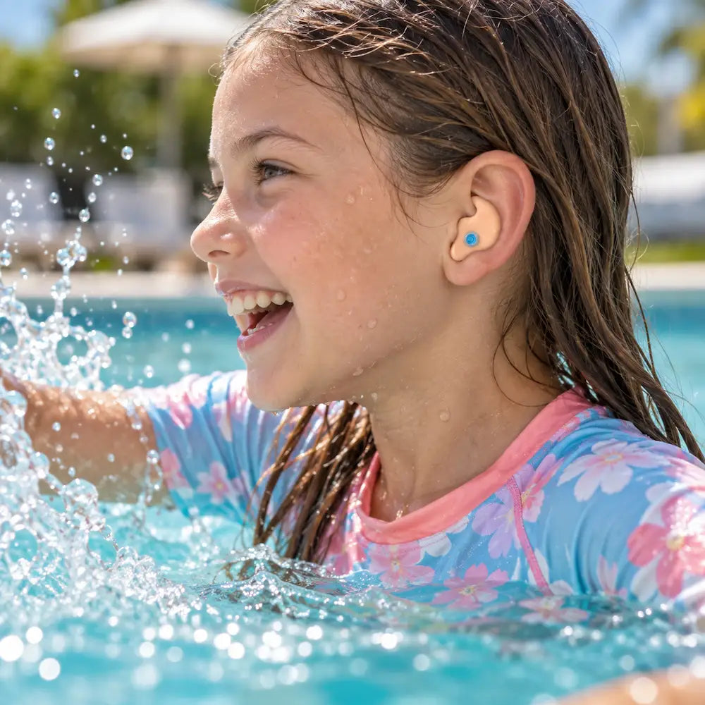 AquaSafe Pro - Vented Custom Earplugs for Swimming